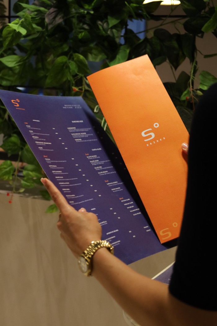 Reading the menu