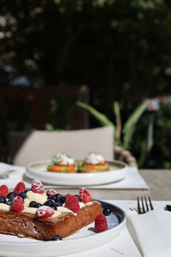 Brunch table